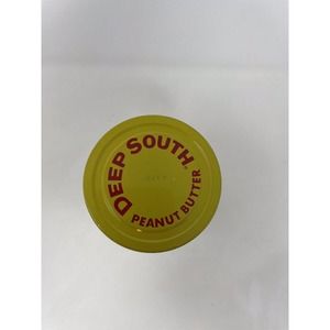 Deep South Products Peanut Butter Glass Jar Metal Lid 9113 82 21 L On Bottom